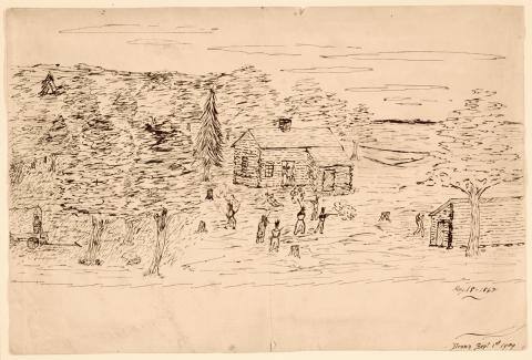 Scene of the Acton Murders, August 18, 1862